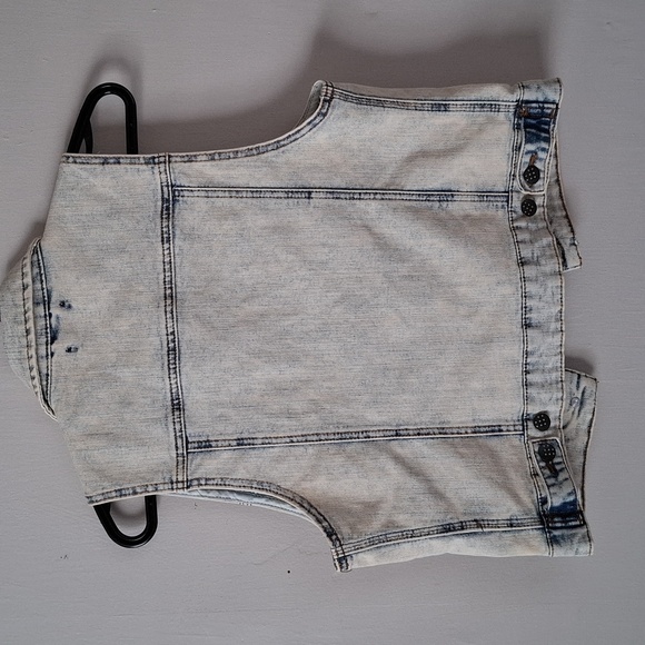 Streetwear Society Denim Vest - Picture 2 of 4